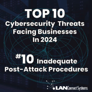 Top 10 Cybersecurity Threats Facing Businesses in 2024 #10 post attack procedures
